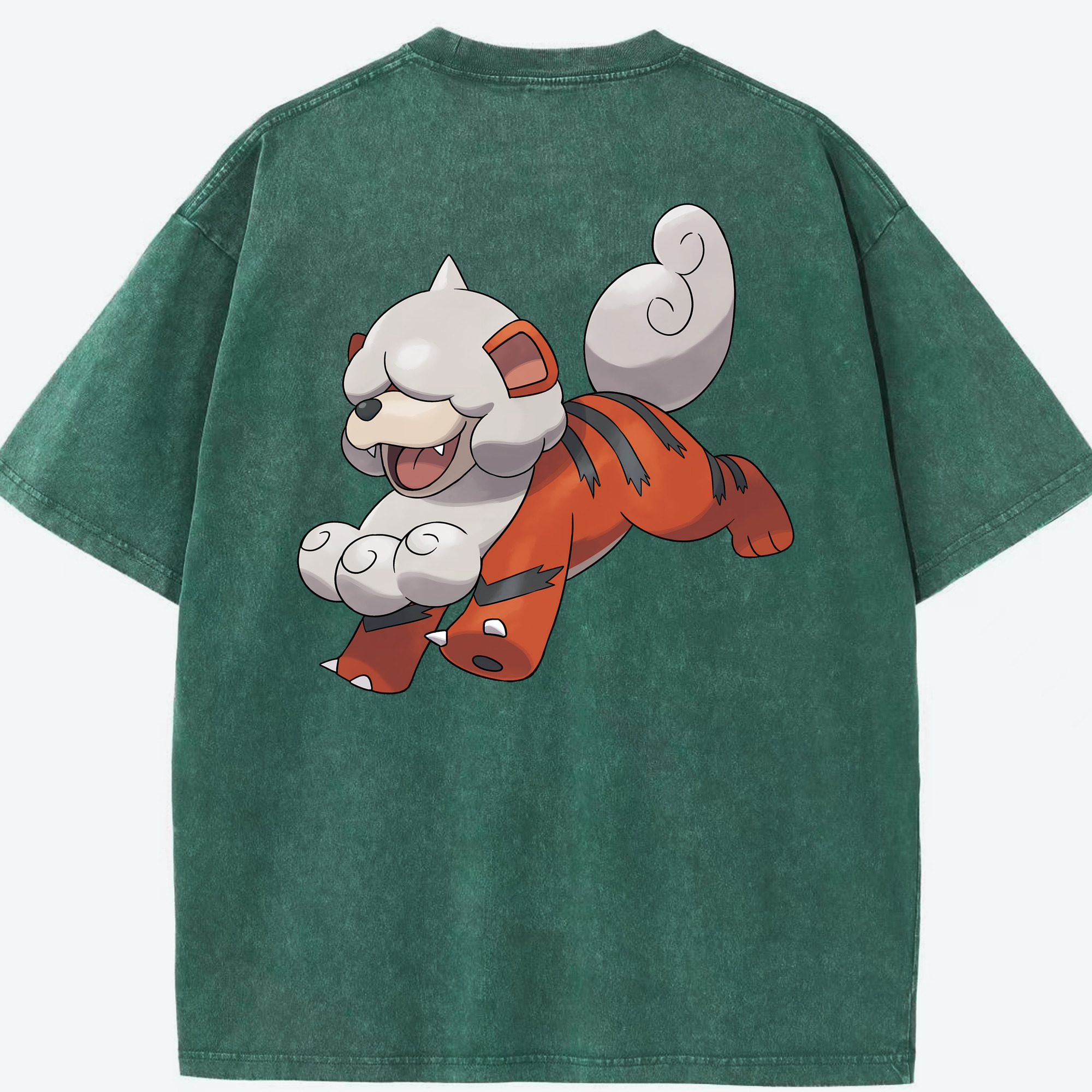 （画像用） ポケットモンスター Pokémon 綿100% ヴィンテージ風 半袖Tシャツ（背面プリント）